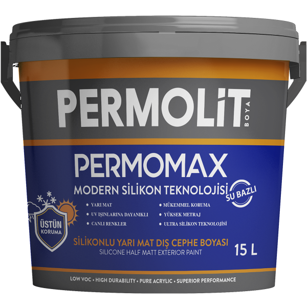 Permomax Silikonlu Yarı Mat Dış Cephe